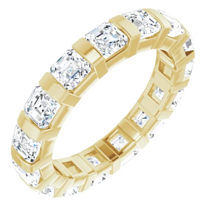 Women’s engagement rings with colored diamonds-14K Yellow 2 1/2 CTW Diamond Eternity Band