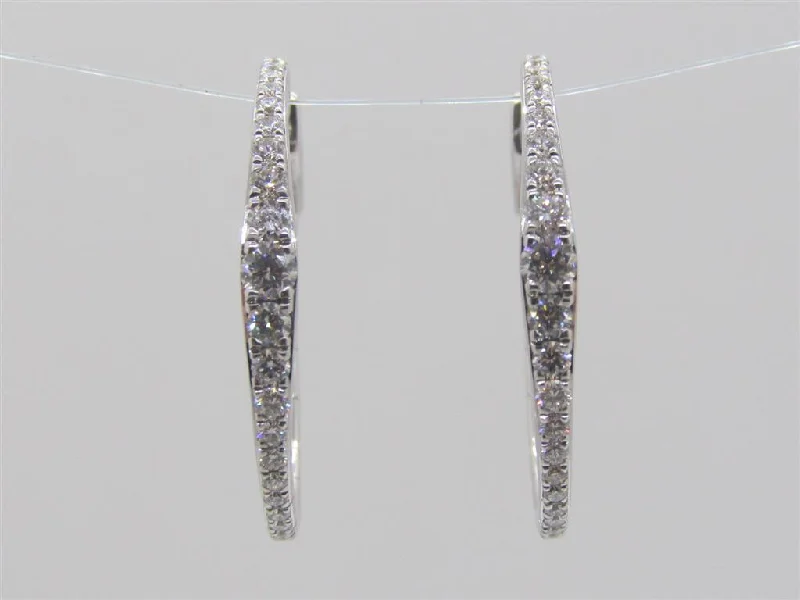 Women’s pearl drop earrings-Diamond Earring