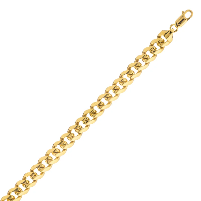 Women’s gold-plated necklaces-14K Miami Cuban Gold Chain 8.70mm