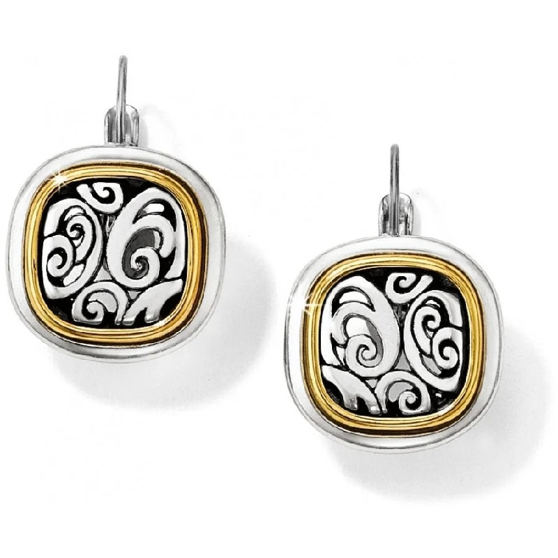 Women’s multi-layer earrings-Spin Master Leverback Earrings