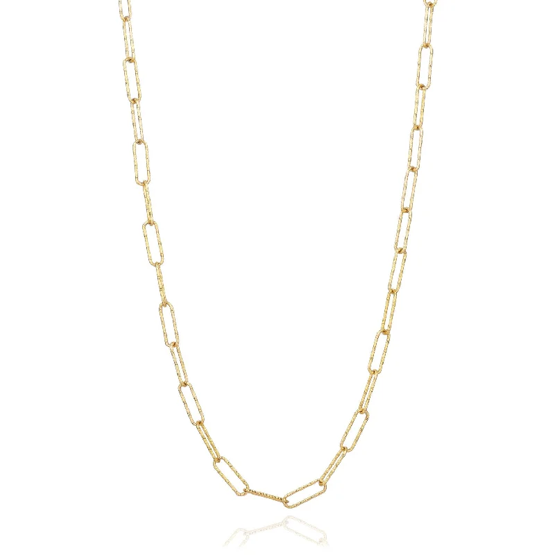 Women’s silver necklaces-Chain Luce Piccolo