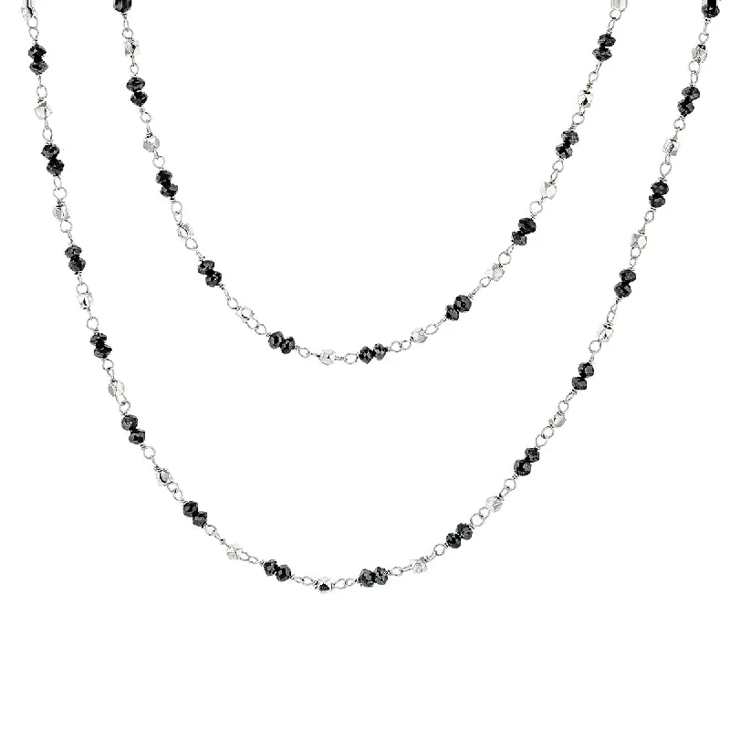 Women’s mother’s necklaces-The Leila Chain in 18K White Gold