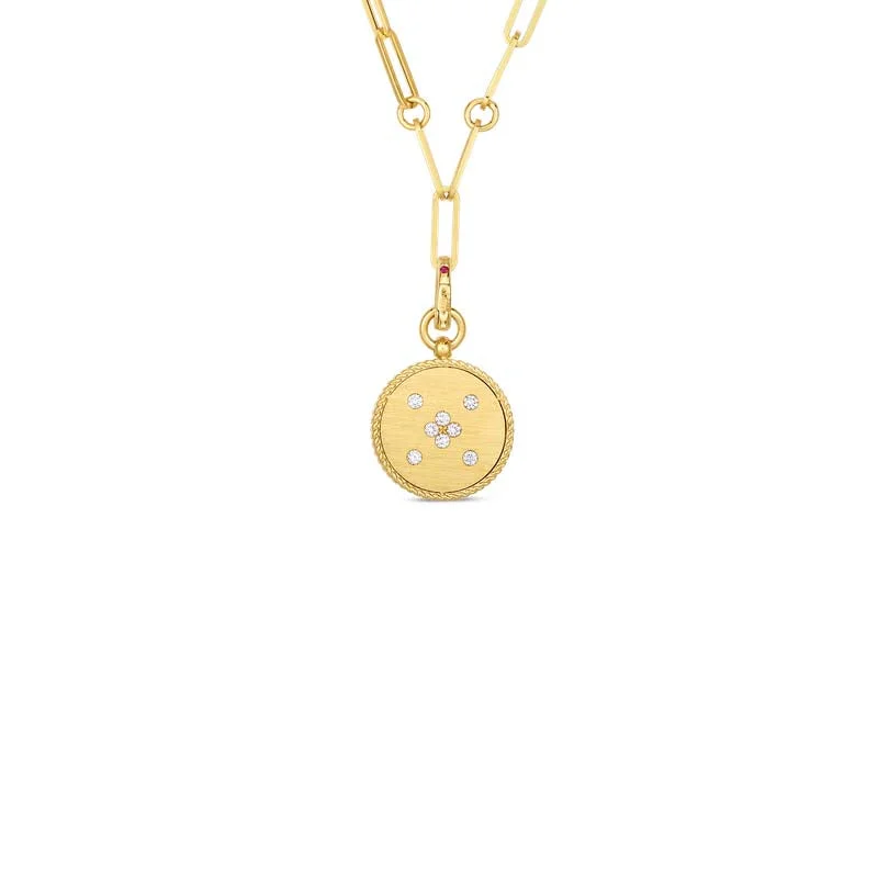 Women’s designer necklaces-Venetian Princess 0.16Ct Diamond Pendant Only in 18k Yellow Gold