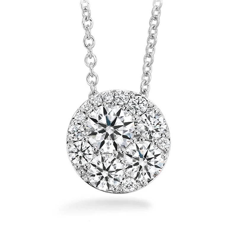 Women’s luxury diamond necklaces-Tessa Diamond Circle Pendant