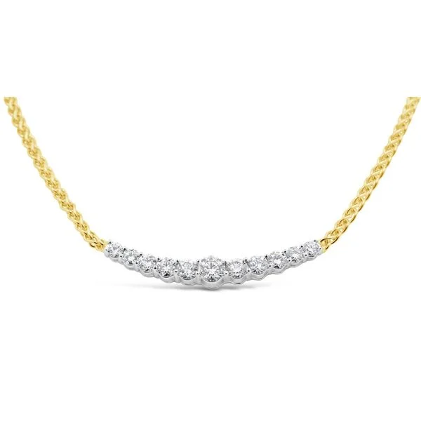 Women’s gold necklaces-Diamond Pendant