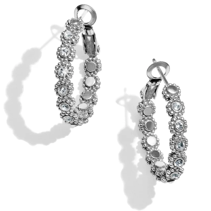 Women’s vintage hoop earrings-Twinkle Splendor Small Hoop Earrings