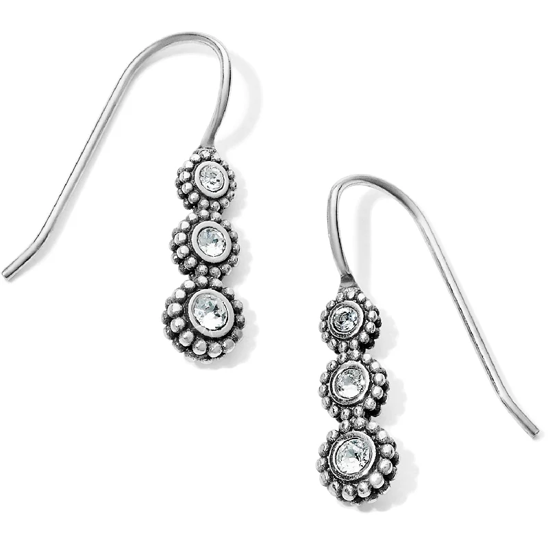 Women’s chandelier drop earrings-Twinkle Splendor French Wire Earrings