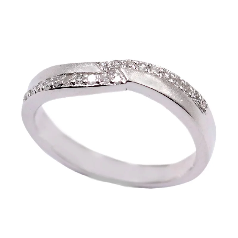 Women’s custom rings-925 Sterling Silver Diamond Ring