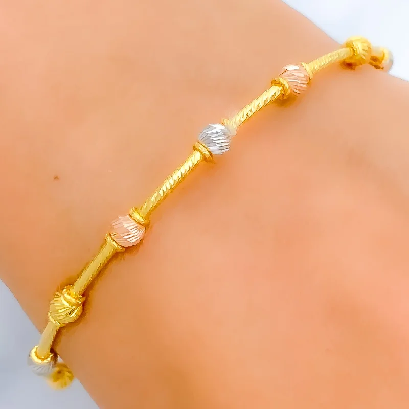 Women’s multi-strand bracelet-Dainty Orb Bangle Bracelet